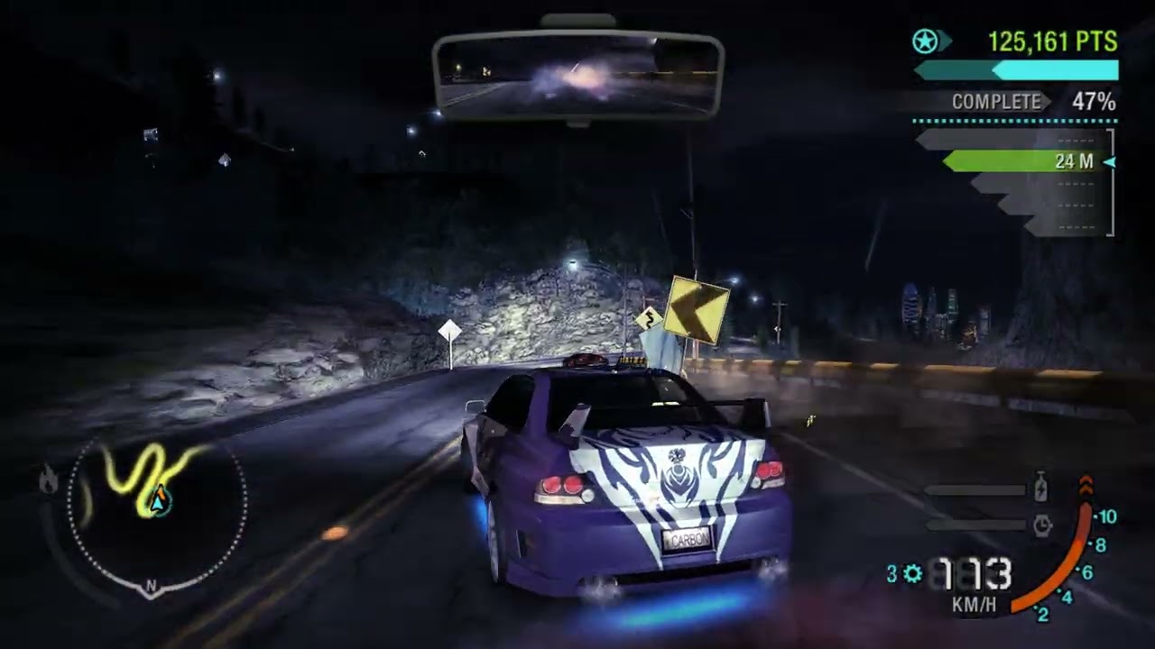 Need for Speed Carbon Canyon Battle Wolf vs Scorpio HARD - RTX 4060 1440p HD