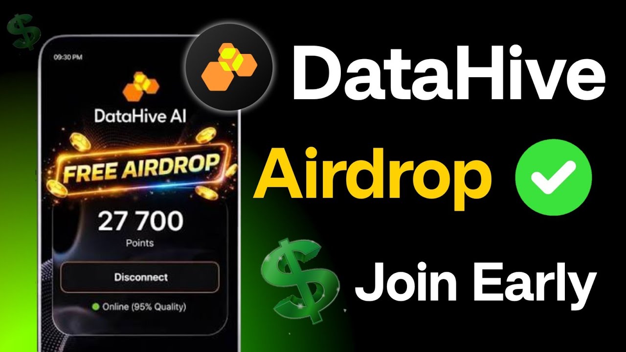 DataHive Mining Airdrop 2026 Full Guide || DataHive Airdrop Join Early
