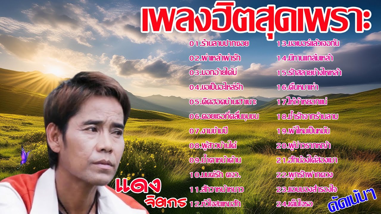 รวมเพลงเพราะ แดง จิตกร