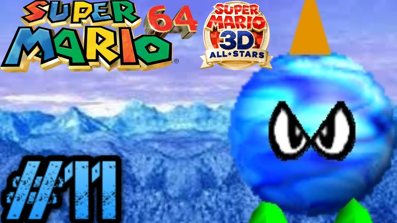 Super Mario 64 (Super Mario 3D All-Stars) - Snowman's Land 100% - Full Gameplay part 11