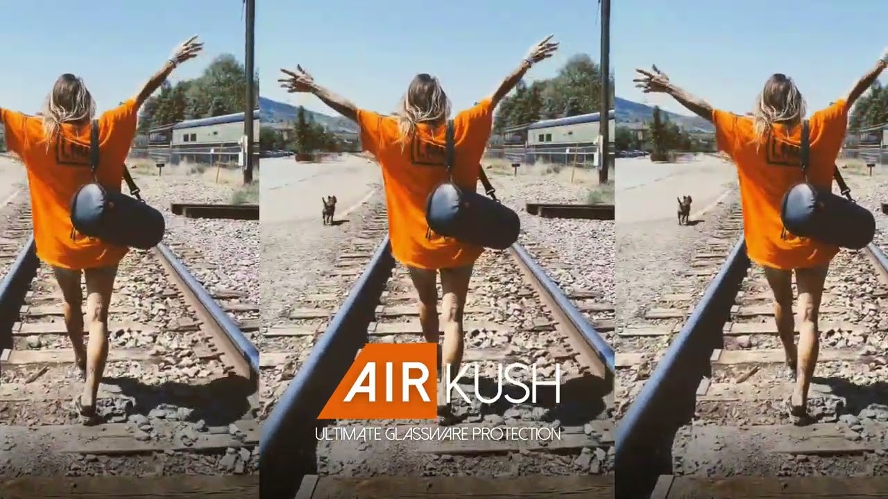 Best Glassware (bottle / bong) bags 2023.  AIRKUSH PUMP - Made for adventures.
