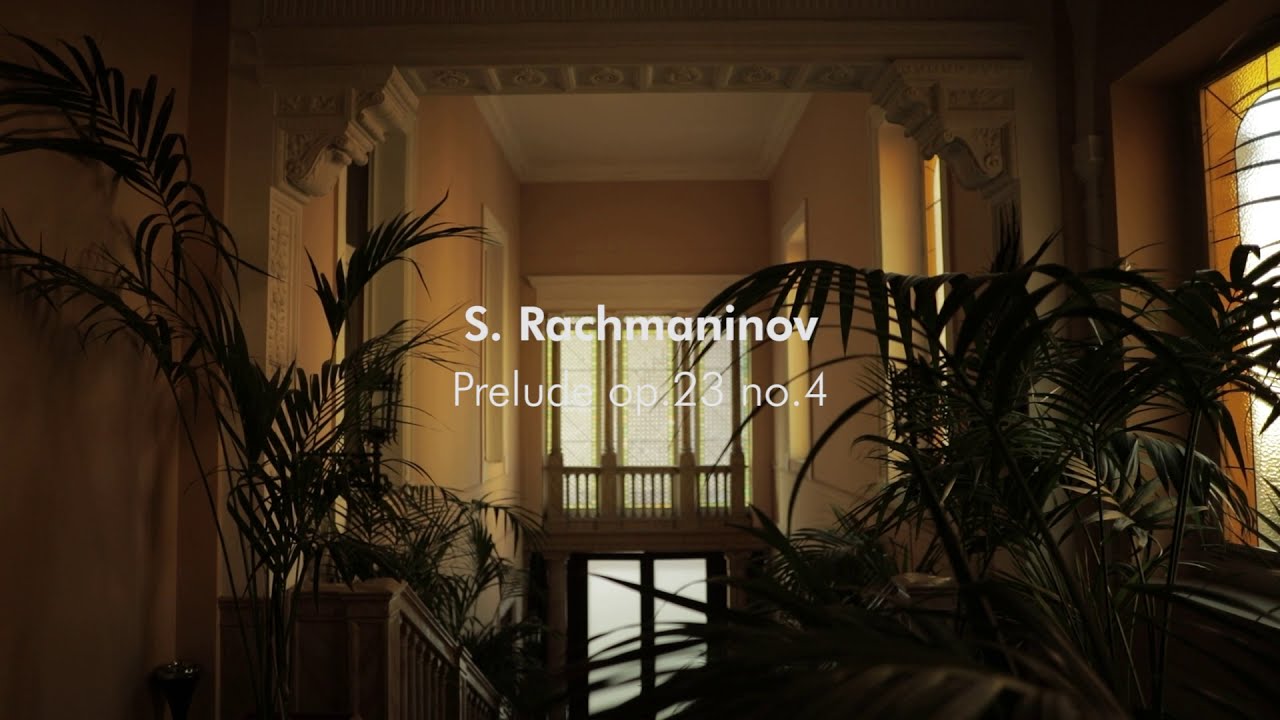 S. Rachmaninov, Prelude op.23 no.4 played by Sofia Vasheruk and Aleksandra Kaspera (cello)