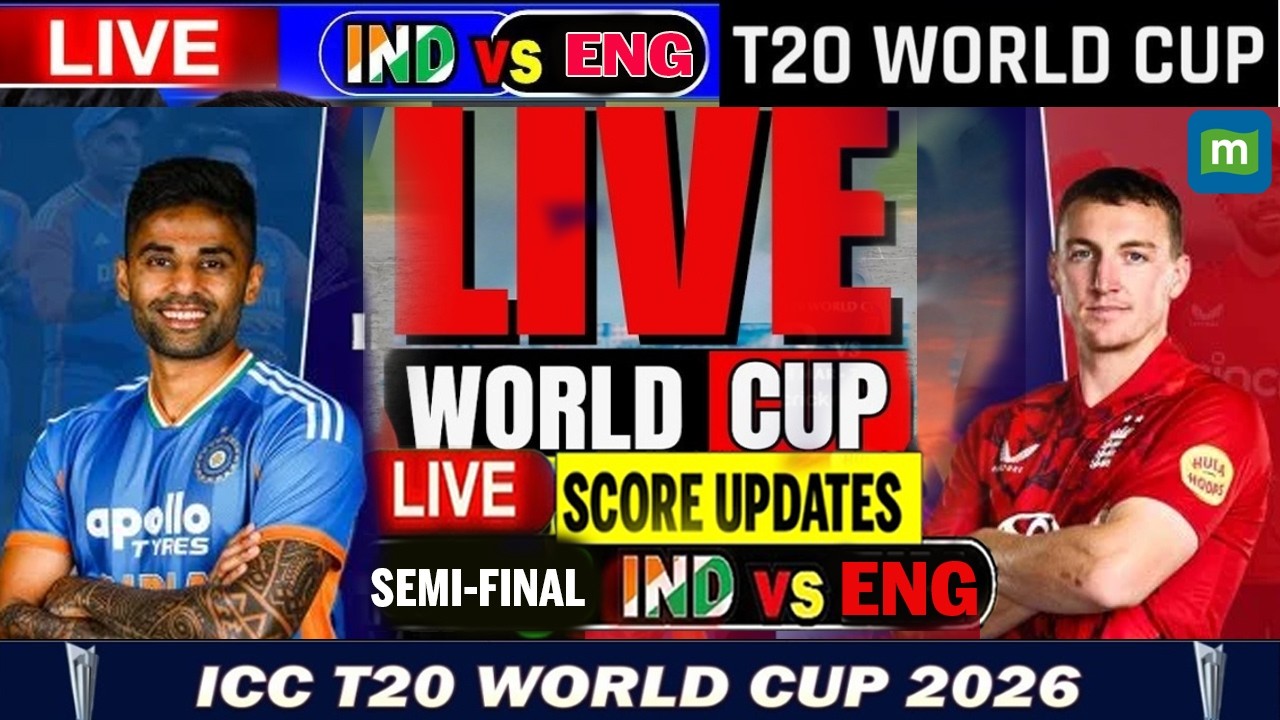 India vs England ICC T20 World Cup Semi Final Live: Semi-Final 2 | IND v ENG LIVE | T20WC 2026