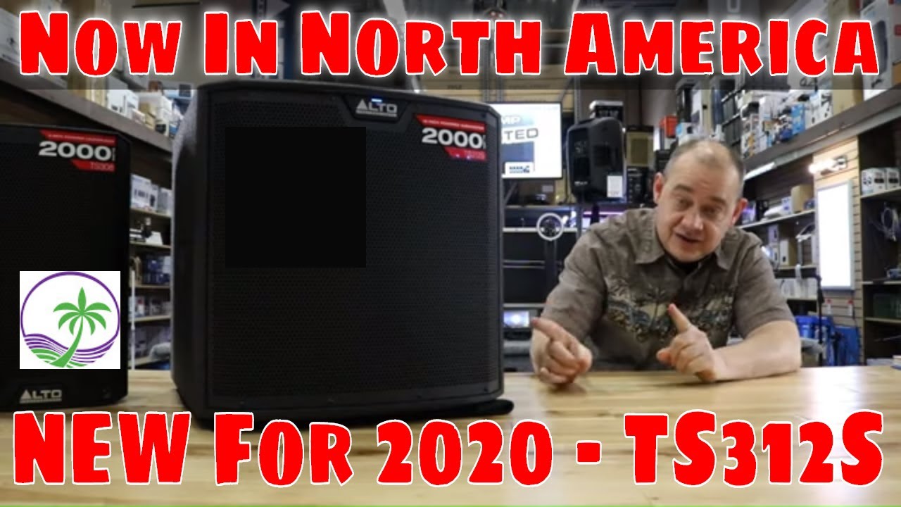 !NOW in North America! TS312S Sub - ALTO TRUESONIC TS3 2000-Watt 12-Inch Powered Sub-woofer