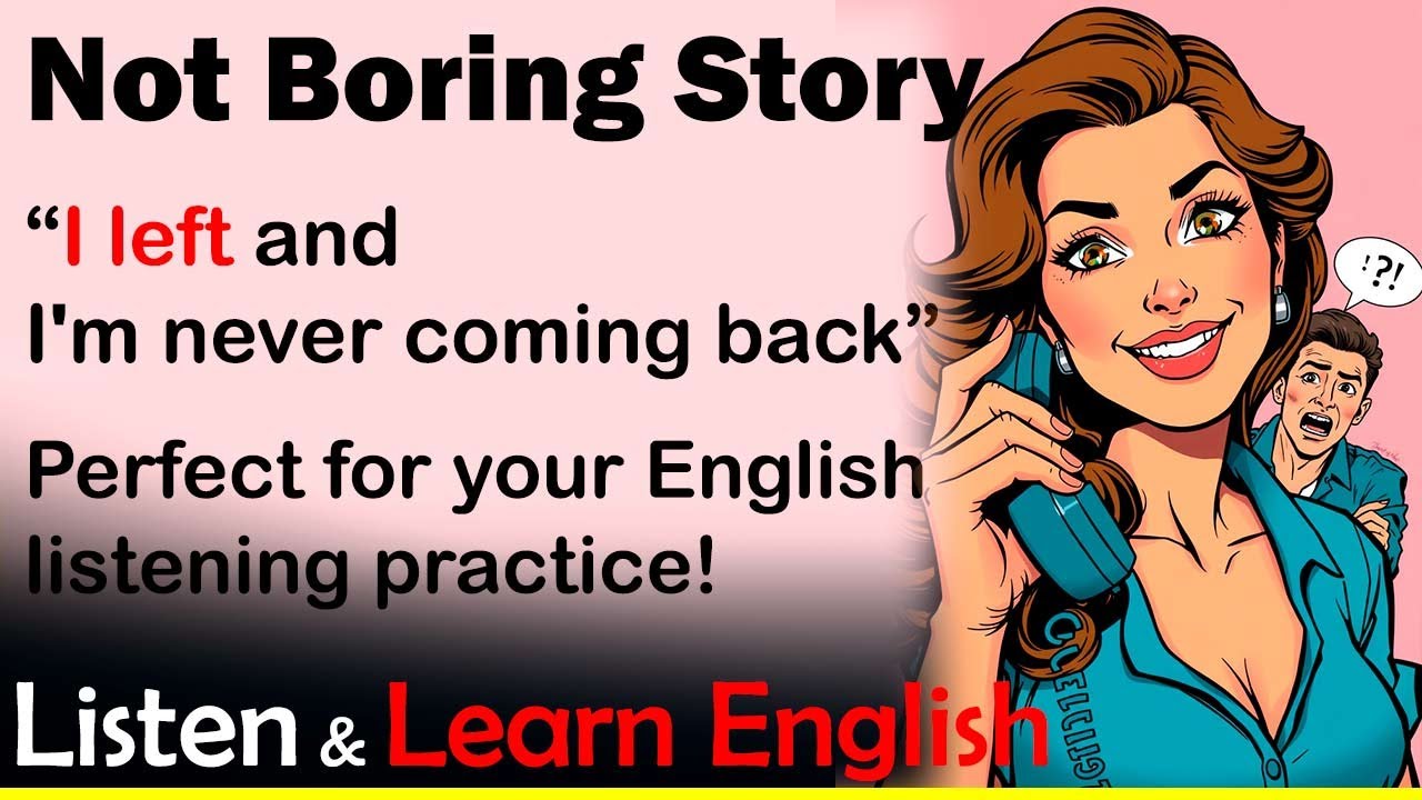 Learn English through Story: "The Morning I Left" (A1/A2) - Slow Audio Story with Subtitles