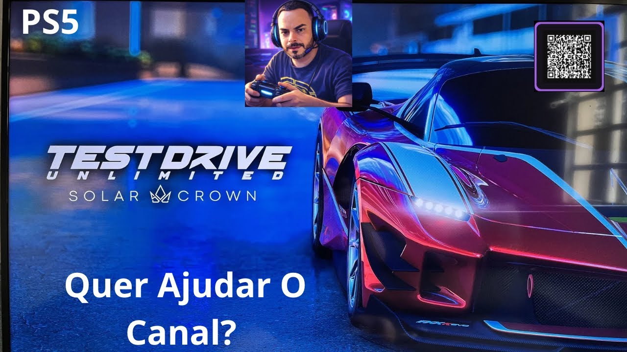 TESTDRIVE UNLIMITED: PS5. TRANSMISSÃO SEM CÂMERA!