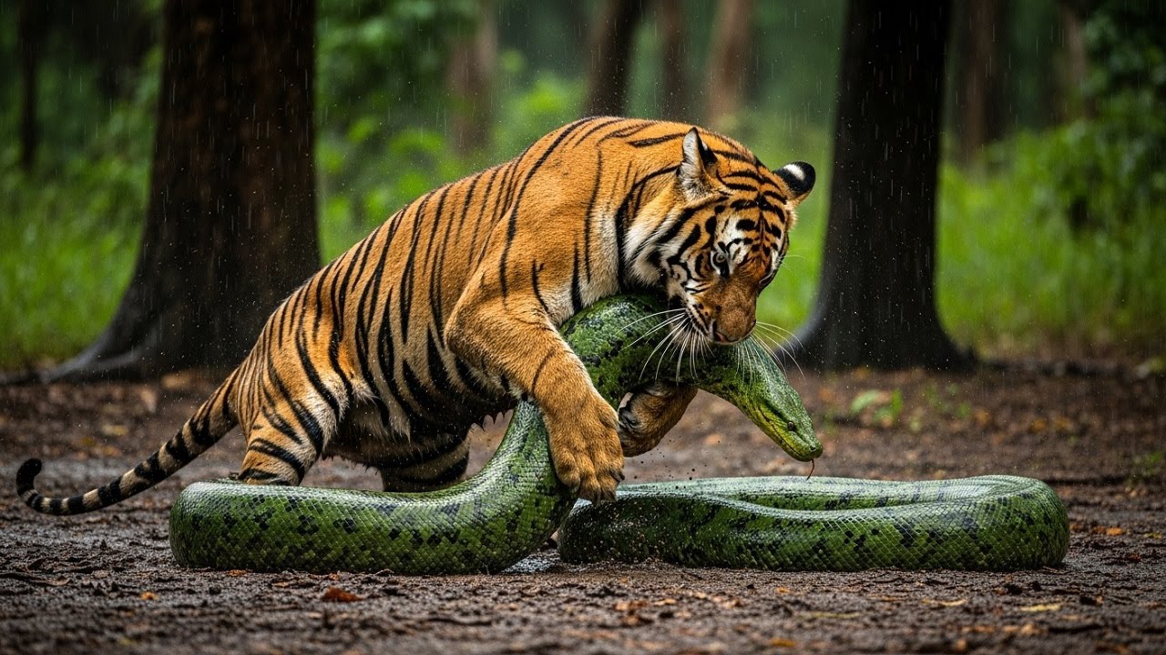Wild Life Amazon Jungle – The Most Dangerous Animals in Amazon Forest: Anaconda Unleashed