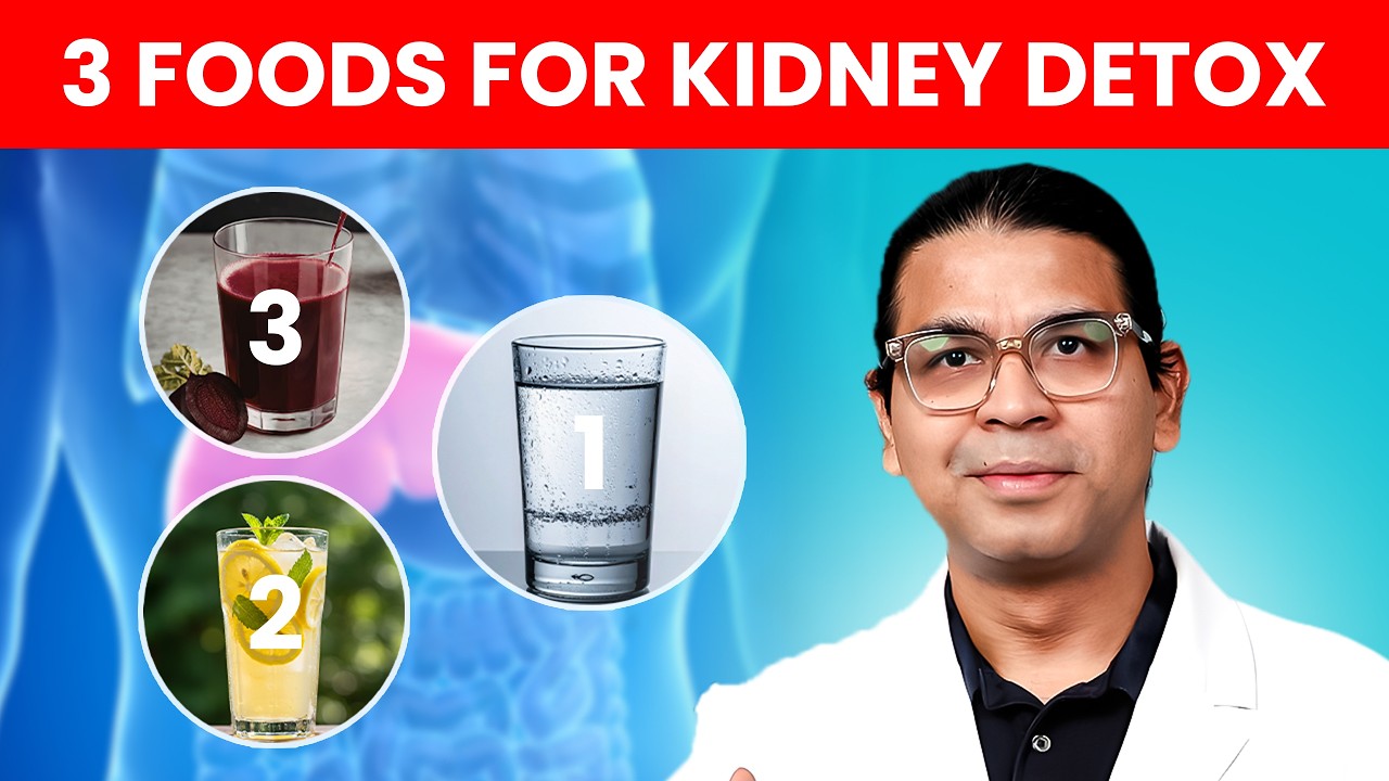 How to Detox Your Kidney Naturally at Home? | 3 Things to Cleanse Your Kidneys Fast