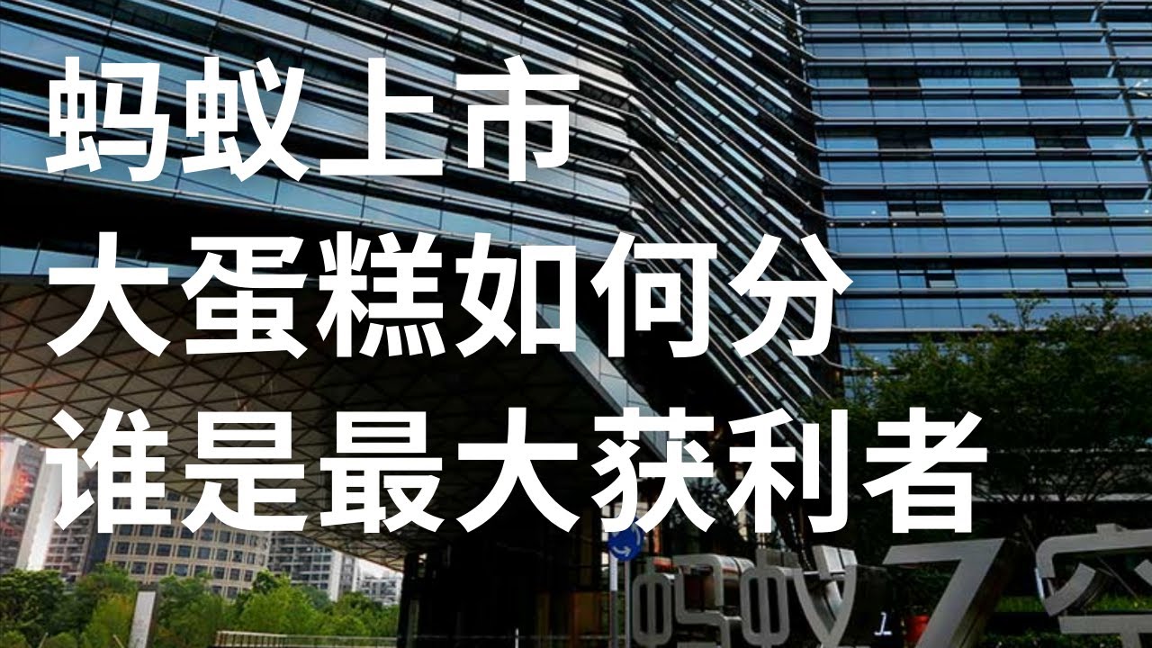 蚂蚁集团上市谁是最大获益者，蚂蚁集团控制权到底是谁的，带你解构蚂蚁集团股权，蚂蚁集团/支付宝IPO上市，蚂蚁集团暂缓推迟上市