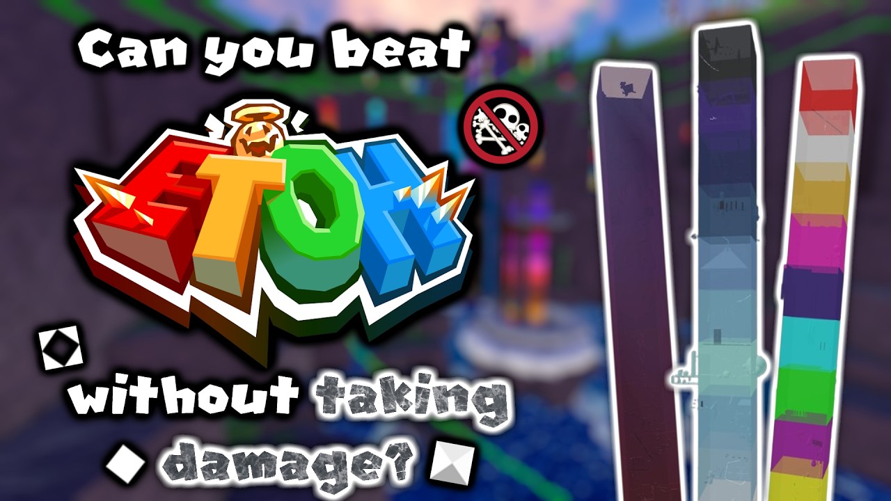 Can you complete JToH towers without taking damage? | Part 2 - Roblox