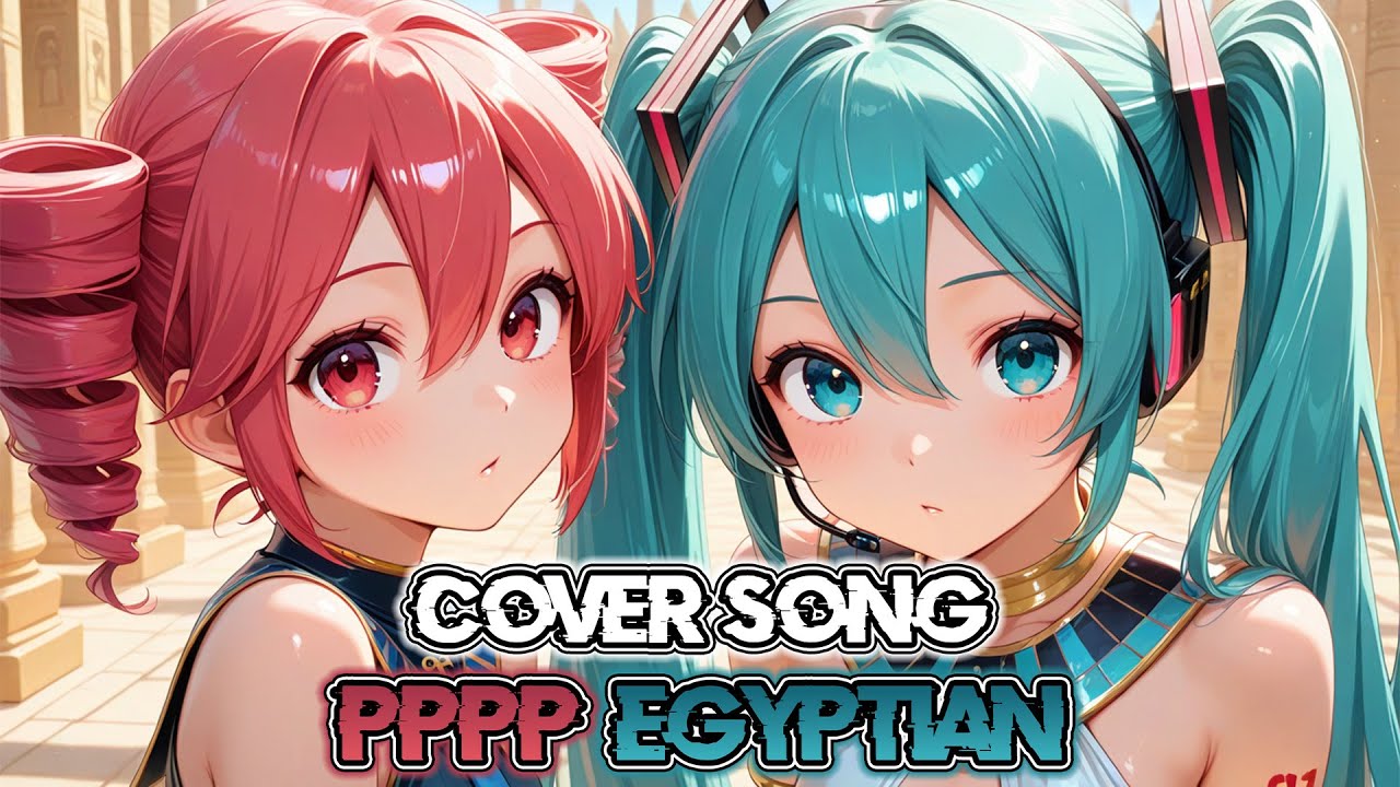 ✨ PPPP (Egyptian Edition) - Hatsune Miku & Kasane Teto (Kikuo Cover) 🏜️🌀