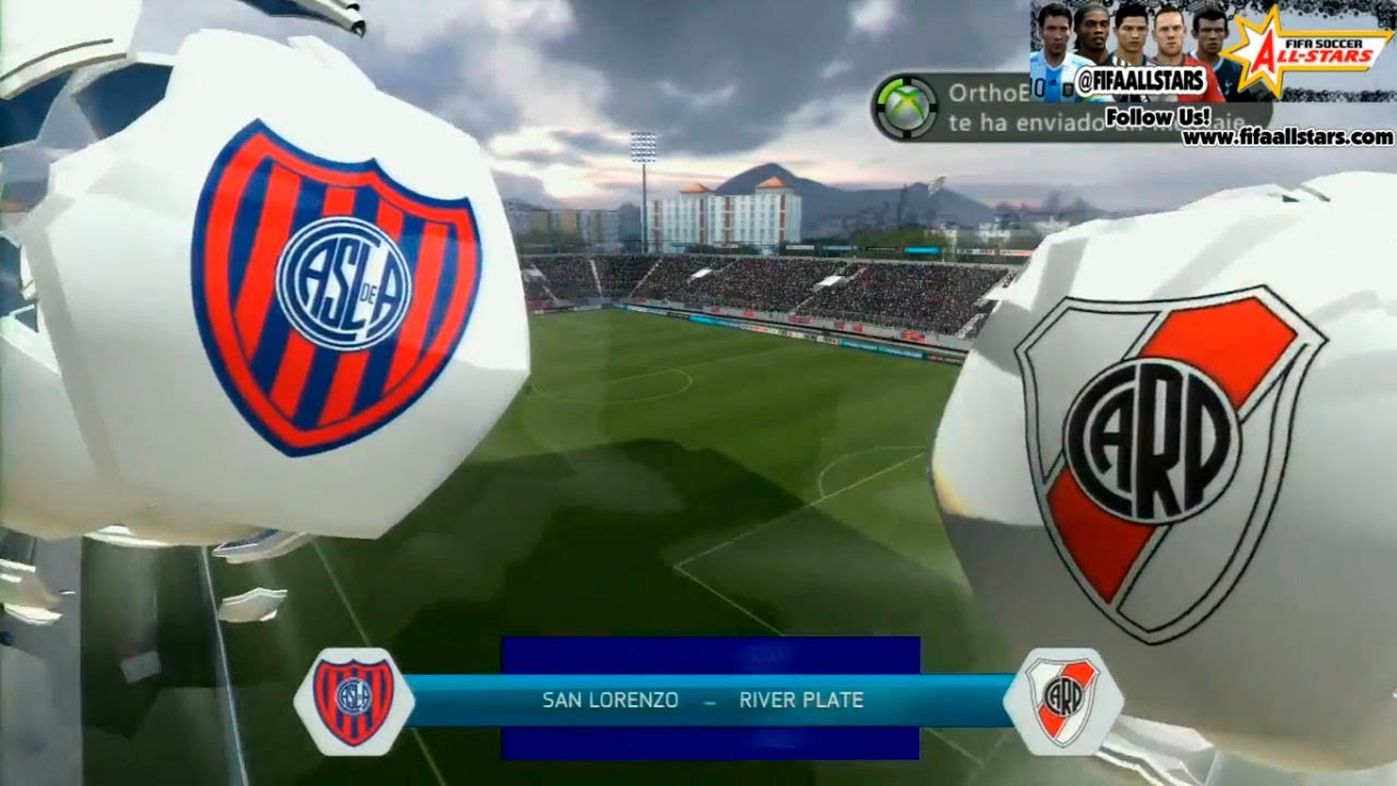 FIFA 14 River Plate Vs San Lorenzo - FIFAALLSTARS.COM