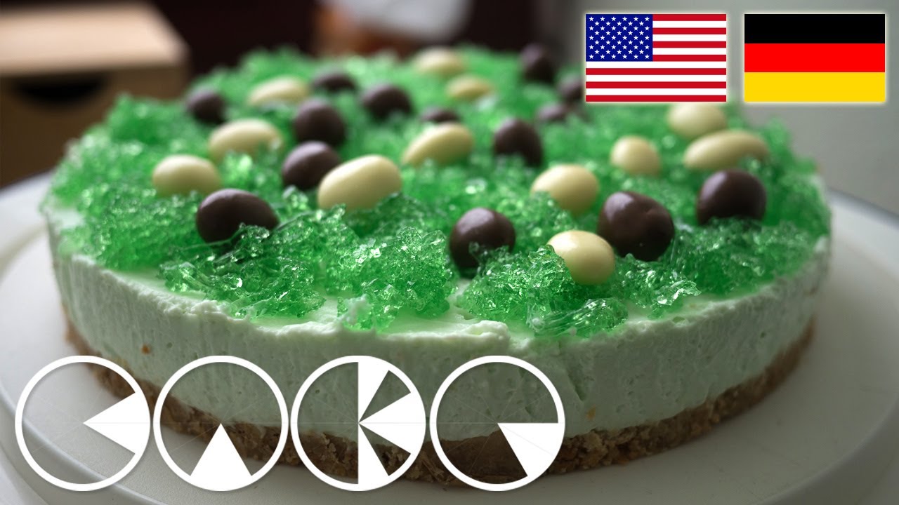 GRÜNE WIESE TORTE Rezept - GREEN MEADOW TART Recipe