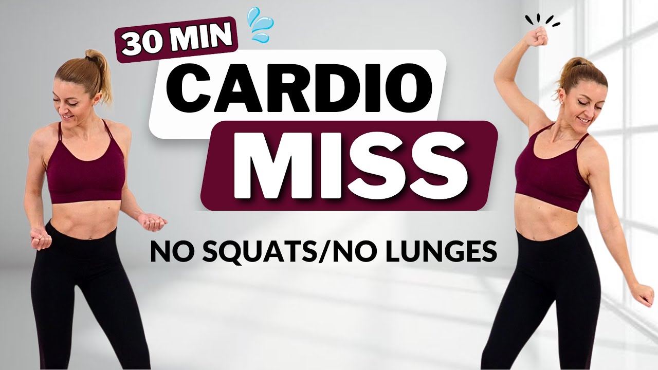 🔥30-Minute MISS CARDIO WORKOUT with Warm Up + Cool Down🔥No Jumping at Home🔥MODERATE INTENSITY 🔥