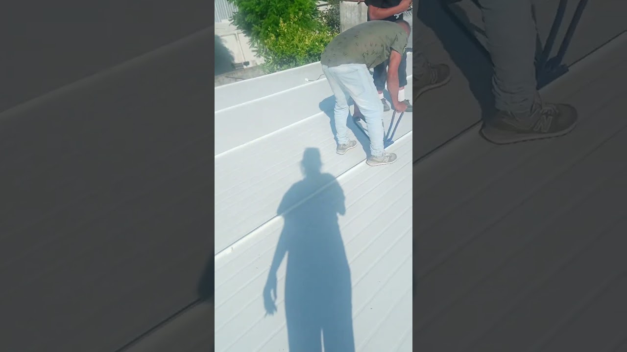 Isopanel techo y sus anclajes