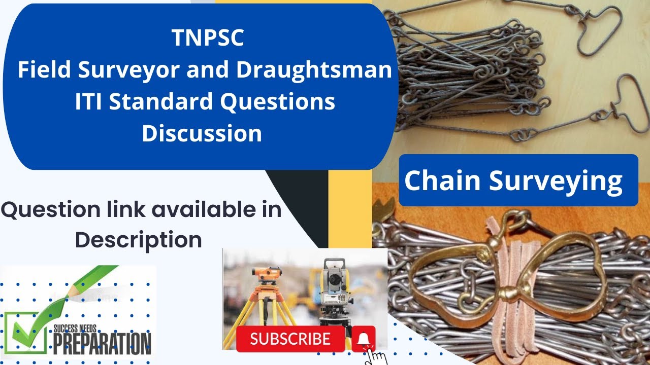 TNPSC Field Surveyor and Draughtsman ITI standard question Discussion| Chain Surveying ITI Question