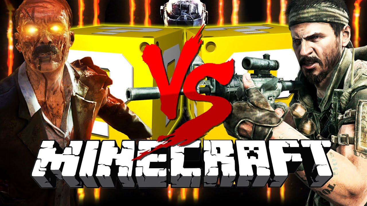 1v1! CAPTURE the FLAG! *CoD* Lucky Blocks! in Minecraft!