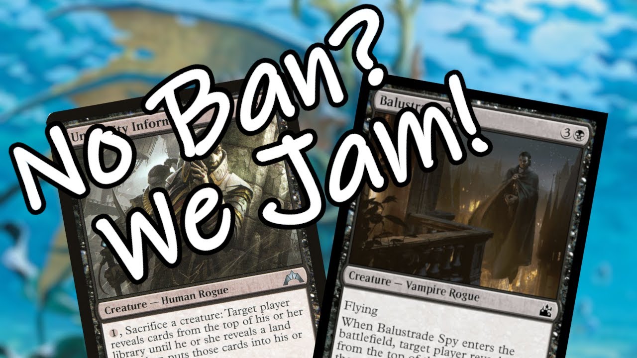 Content Creator TRIGGER WARNING! | Legacy Oops, All Spells MTG