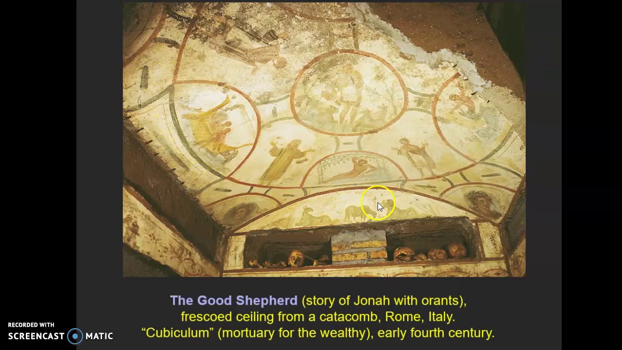 Roman Catacomb Art & Early Christian Themes