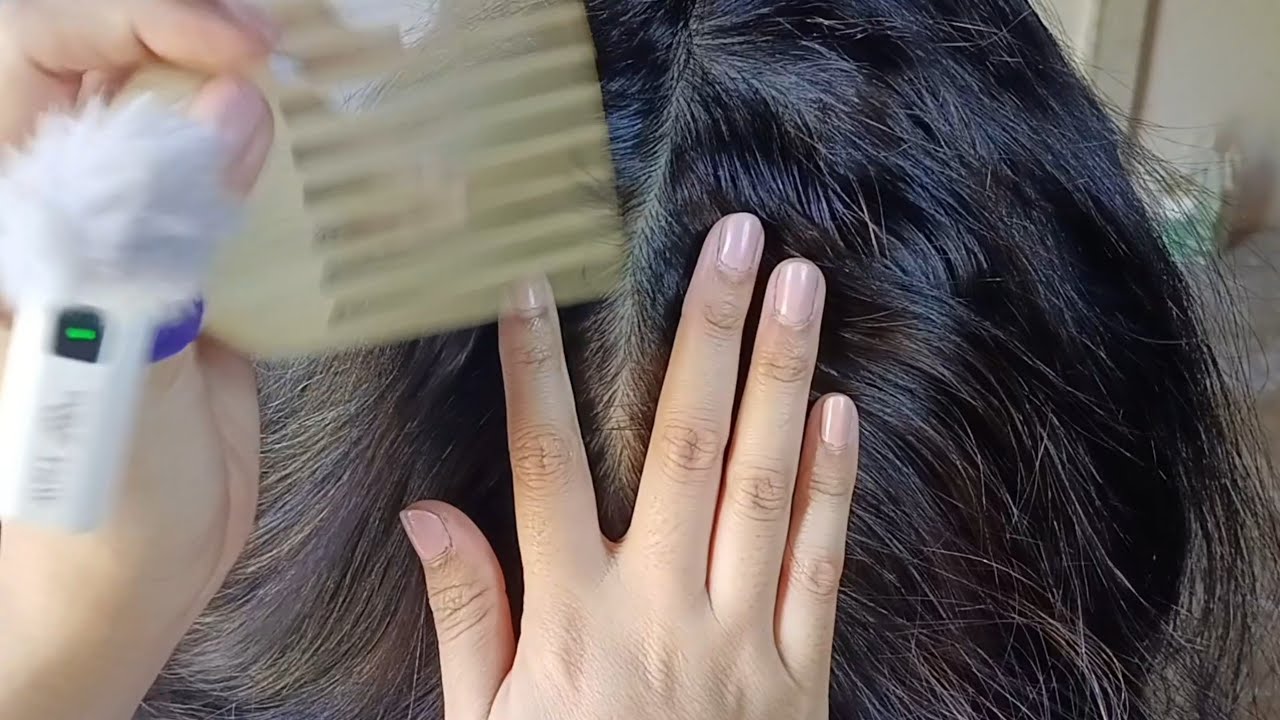 ASMR Hair Care: Scratching Dandruff