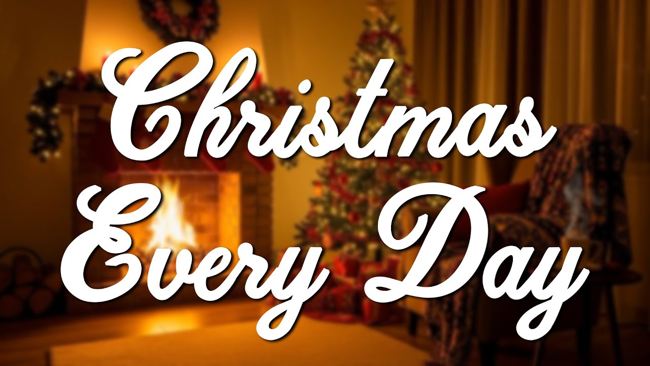 Christmas Every Day 🎄 | Fireplace Ambiance & Music (W.D. Howells)