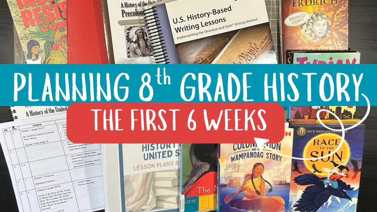 Plan with Me | 8th Grade U.S. History | Core Knowledge | Secular Homeschooling