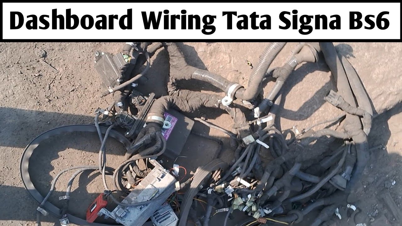 Tata Signa Bs6 Dashboard Wiring | Full Details Video