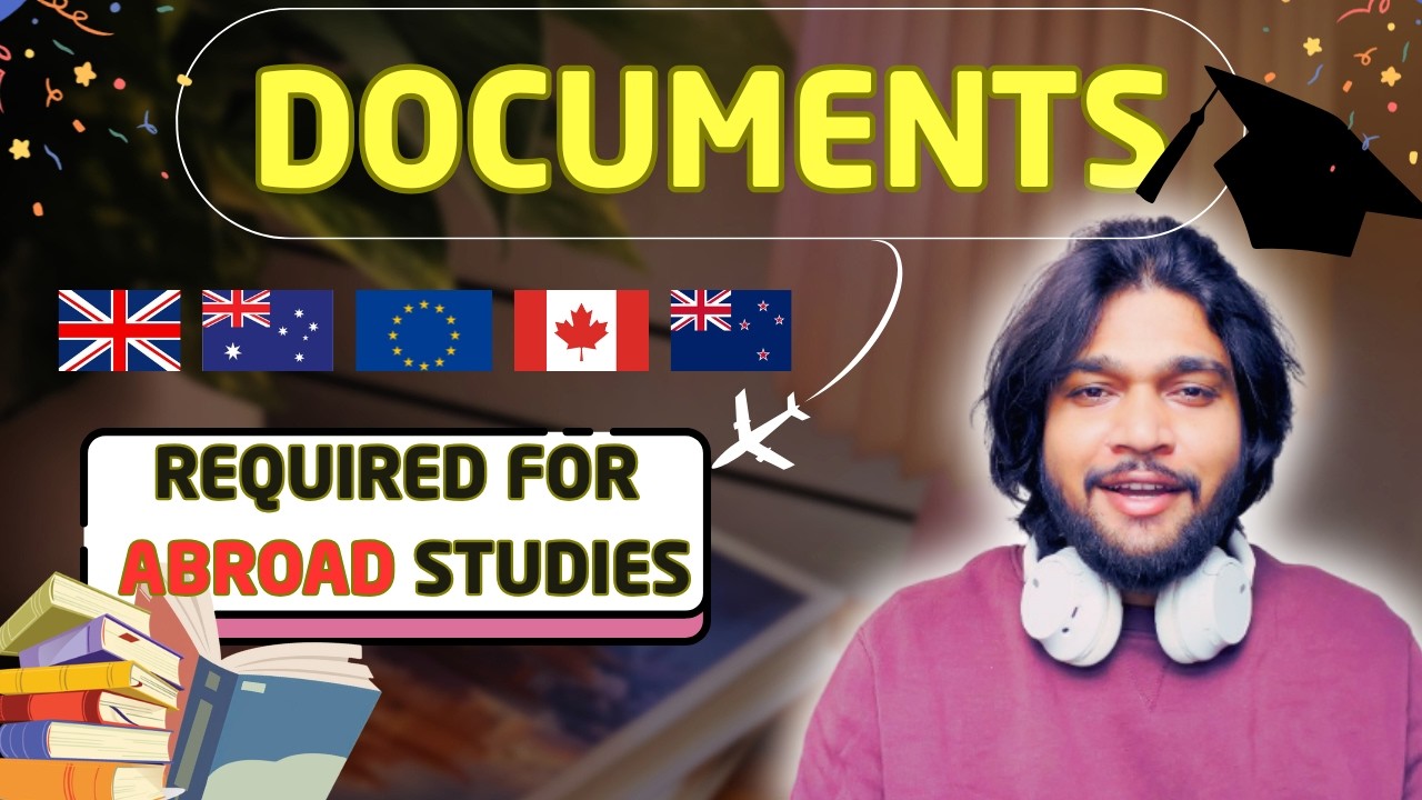 Documents You Need to Apply to Universities Abroad🇬🇧🇪🇺🇦🇺🇨🇦🇳🇿 #studyabroad #kannadayoutuber