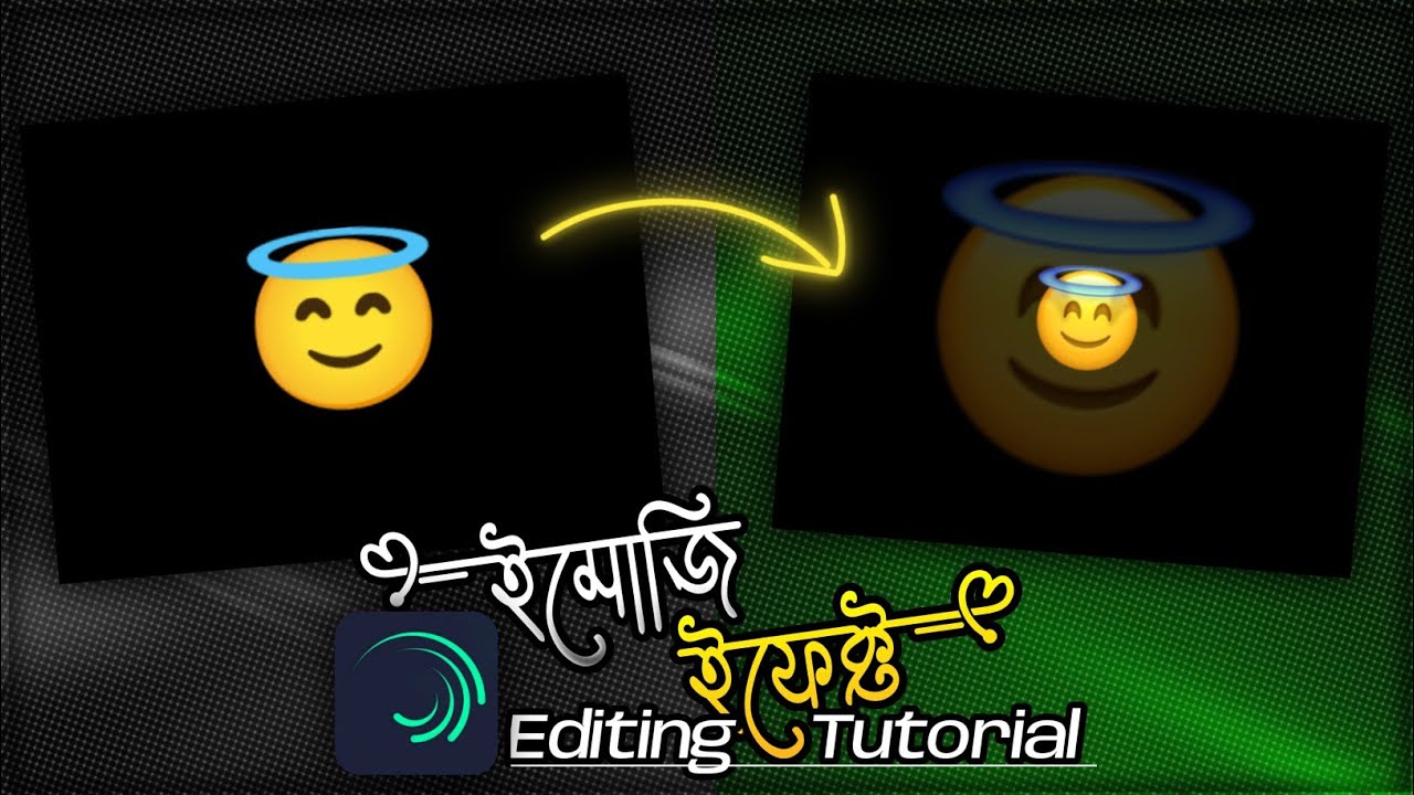EMOJI EFFECT Tutorial 🔥 Alight Motion