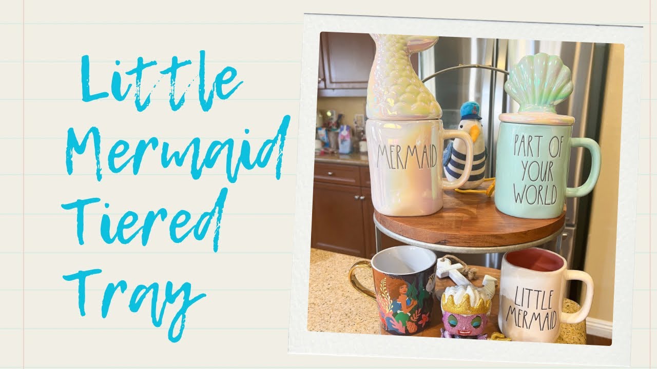 Little Mermaid Tiered tray