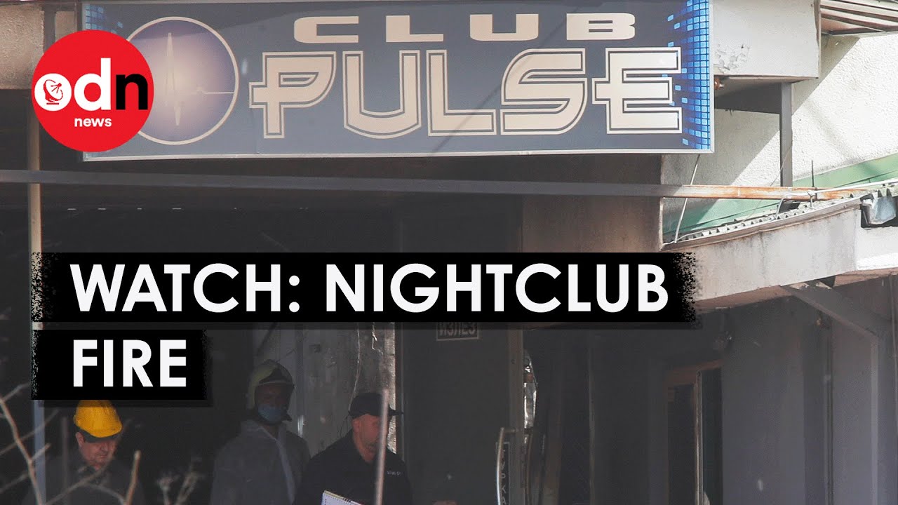 LIVE: Scene in North Macedonia After Deadly Nightclub Fire