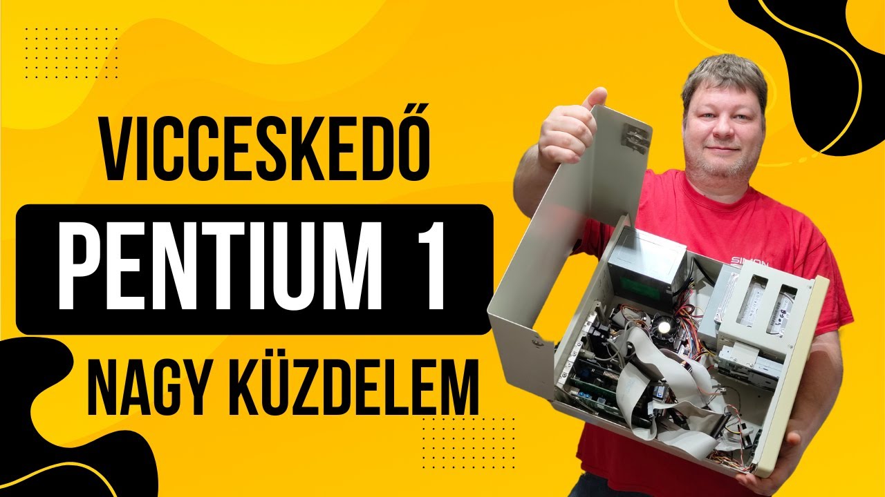 Nagy-nagy küzdelem egy Pentium 1-essel! Szendvedjünk együtt!