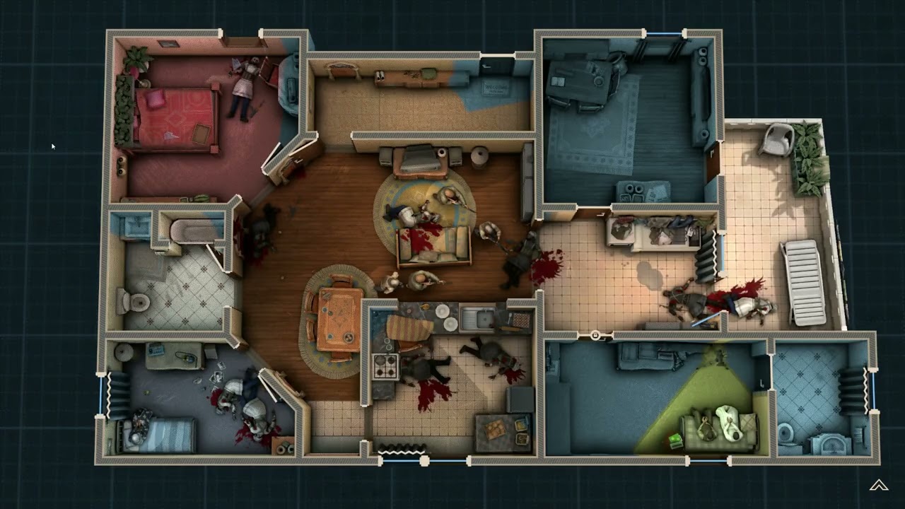 Door Kickers 2: Silly full silencer mission VAL & MP5 (Unfair Odds)