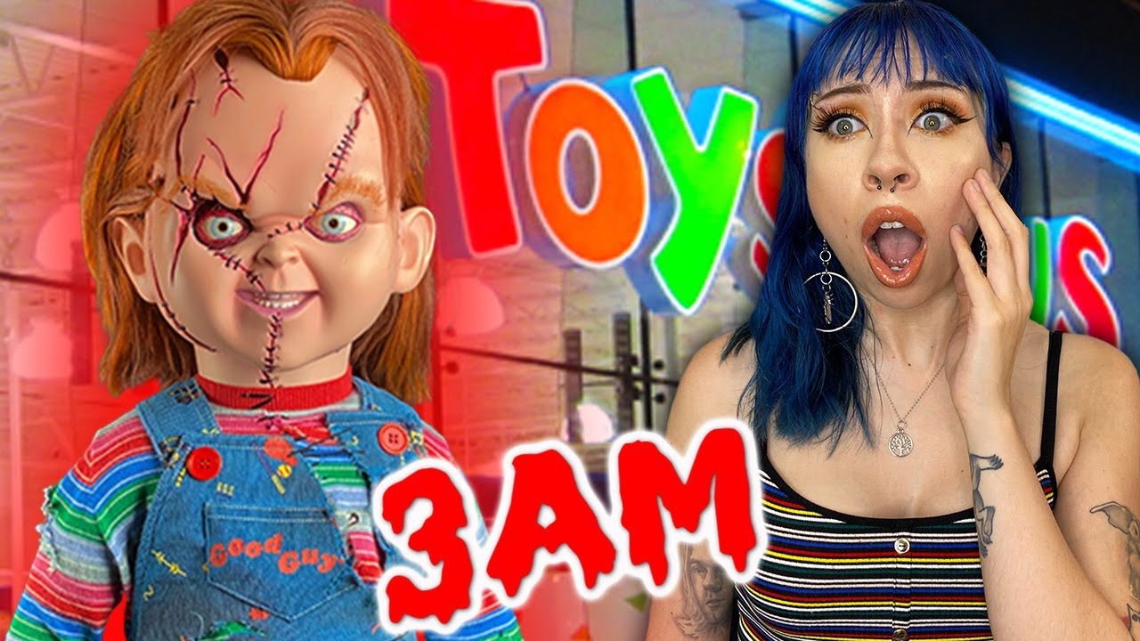 (SCARY) WE BOUGHT A HAUNTED CHUCKY DOLL OFF THE DARK WEB AT 3AM!!