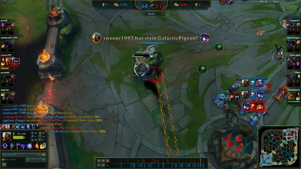 Insane Zed outplay