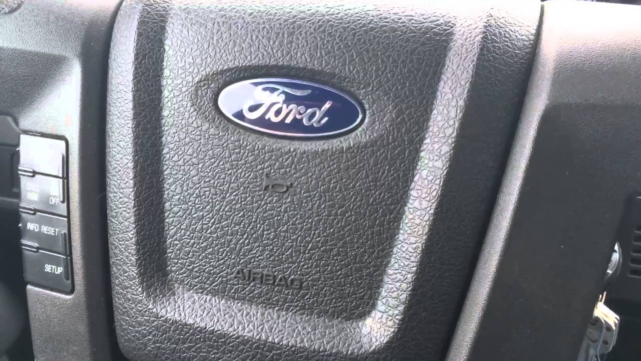 How to change the time in a 2012 Ford F-150