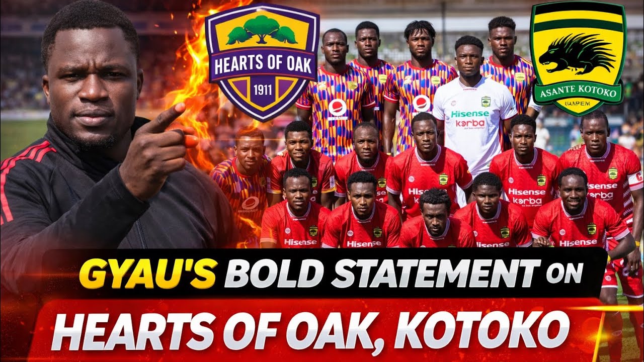 UPDATE-1: KOTOKO IMC SET CAVEAT FOR NEW COACH…GYAU BOLD STATEMENT ON HEARTS….DR BAAH NUAKO & MORE