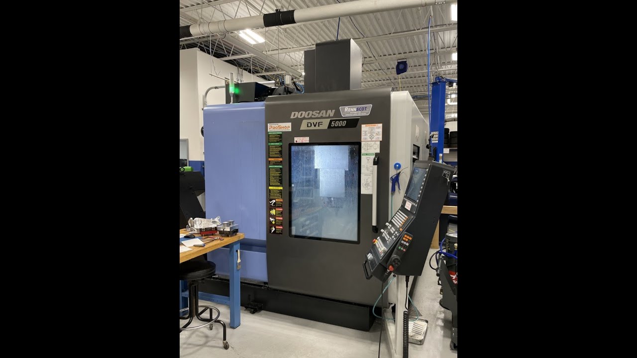 Doosan DVF 5000 5-axis machining center, Prime Machinery 516-922-7977