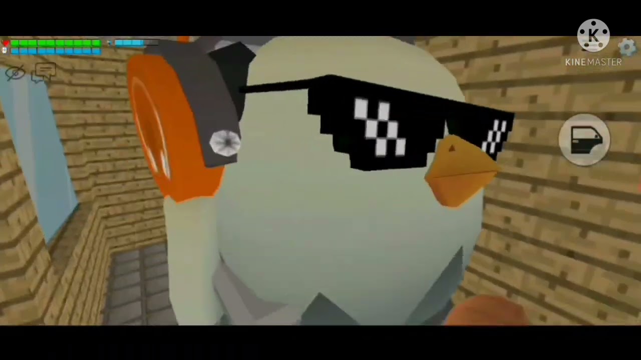 built a helicopter in //CHICKEN GUN//