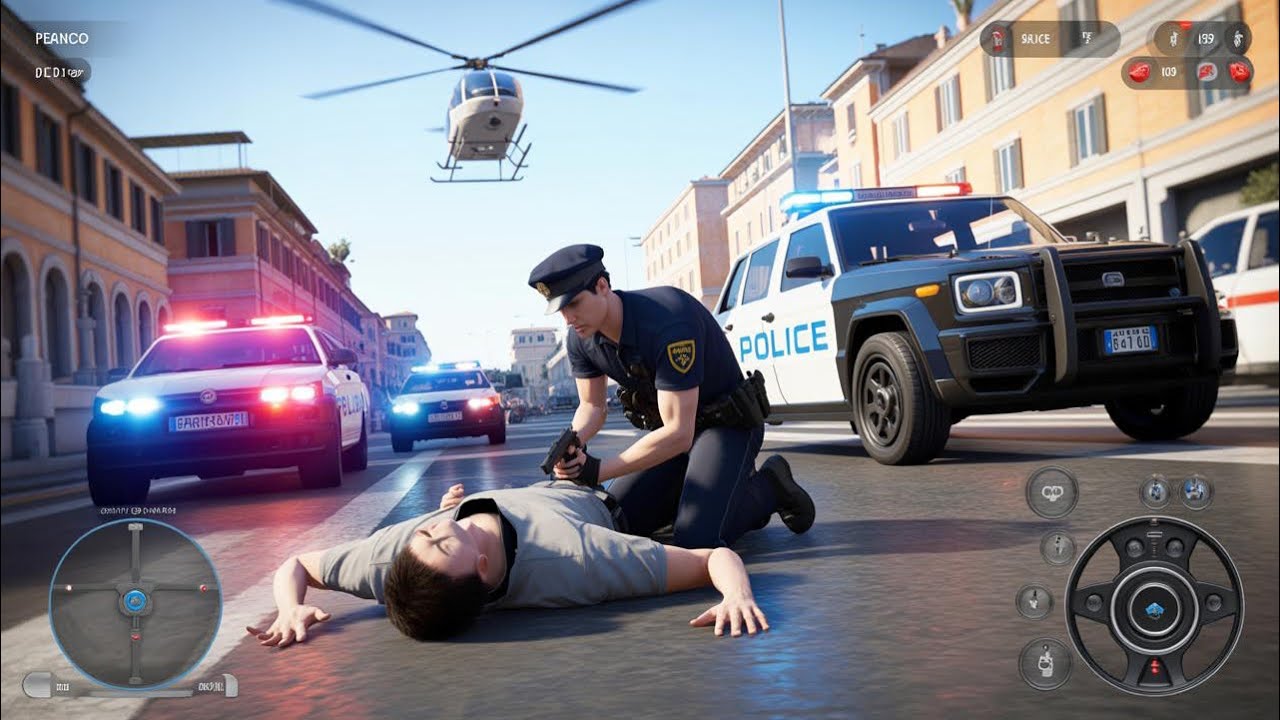 NOT AN EASY CHASE! 🚓 Police Simulator Gameplay