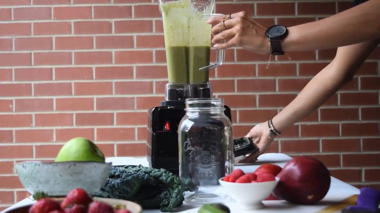 How to make Coconut & Kale smoothie in the Optimum 9200A