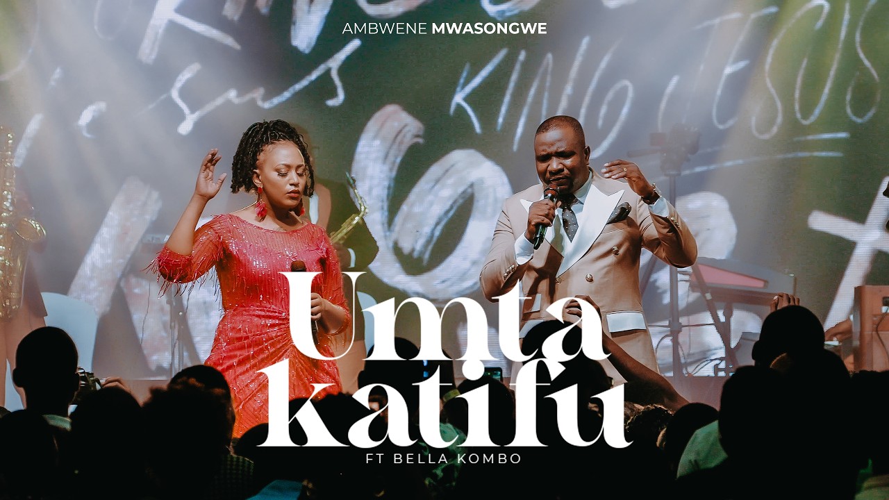 Ambwene Mwasongwe - U mtakatifu FT Bella Kombo (Official Live Video)