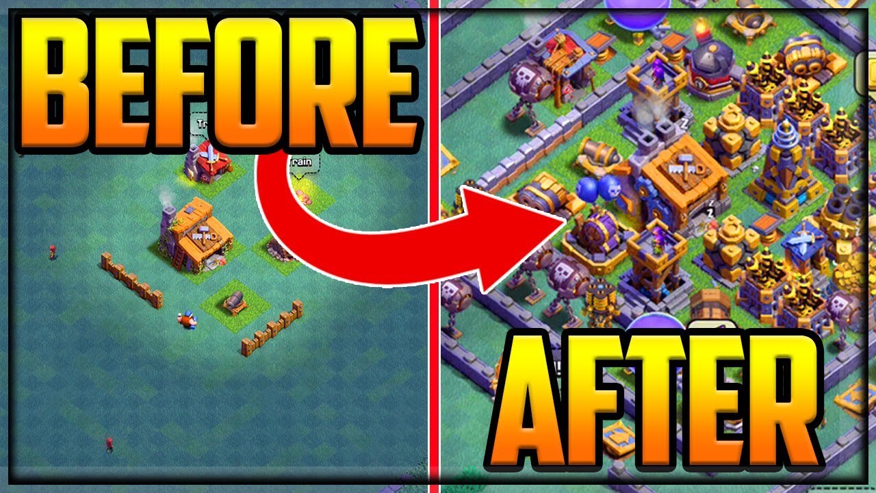GEM TO MAX Builder Hall 3 to 9! GEM Fix That Rush? Clash of Clans Episode 23