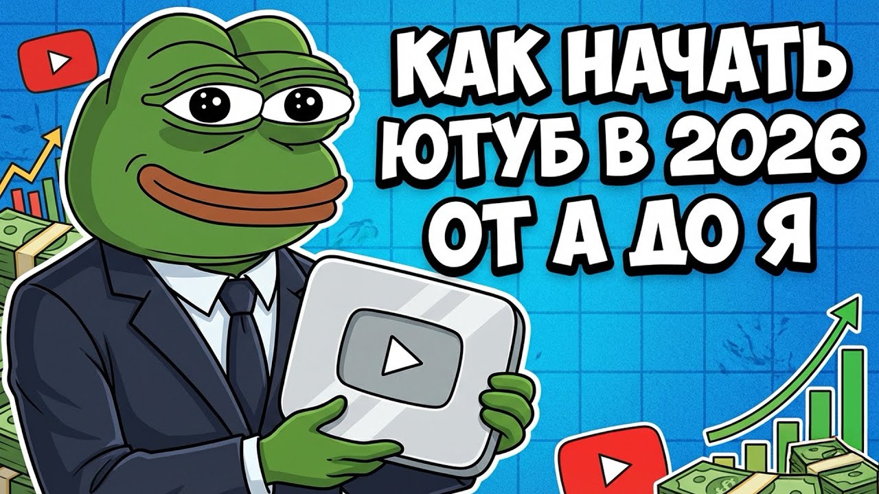Как правильно начать Ютуб канал в 2026 [ПОЛНЫЙ ГАЙД, часть1]