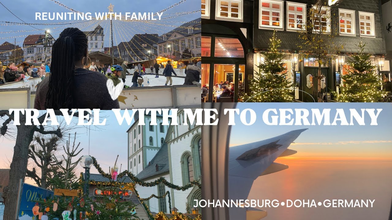 Germany Vlog: My first time traveling to Germany | Family | Christmas Markets |Zimbabwean YouTuber