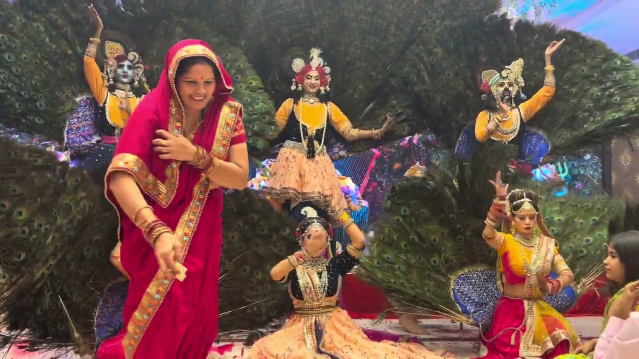 Ankush kushwaha radha Krishn jhaki maharaas Delhi ♥️