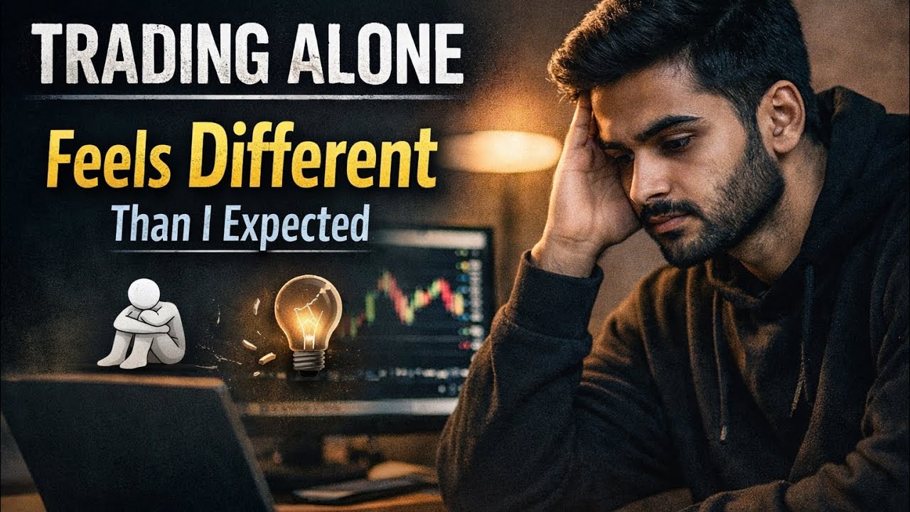 Trading alone feels different than I expected.