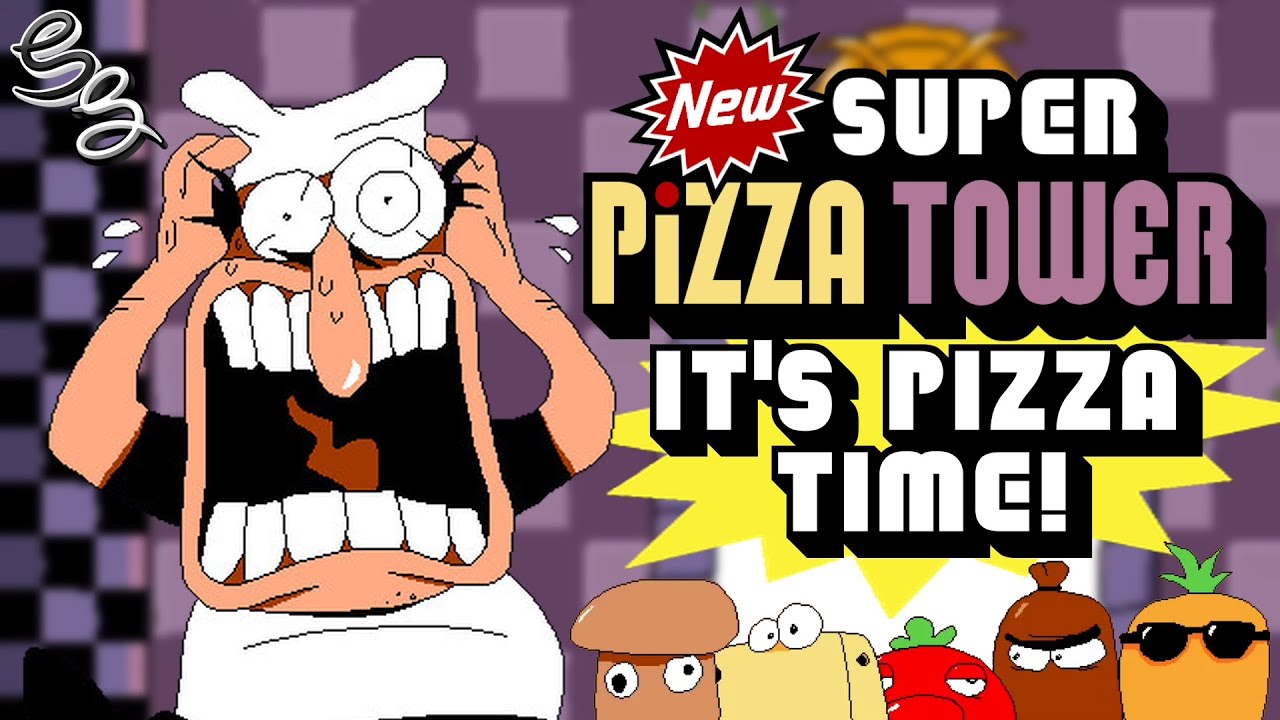 Pizza Tower - It's Pizza Time! / [New Super Mario Bros. style]