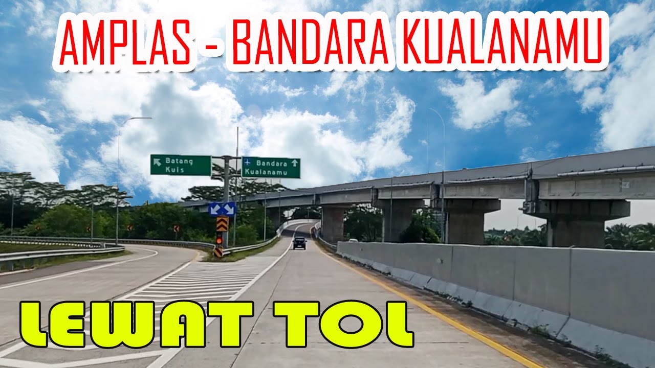 Perjalanan ke Bandara Kualanamu lewat Tol (15) - Keliling kota Medan 2023