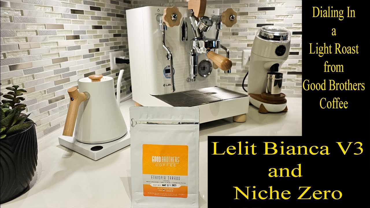 Lelit Bianca V3 dialing in a light roast and channel updates